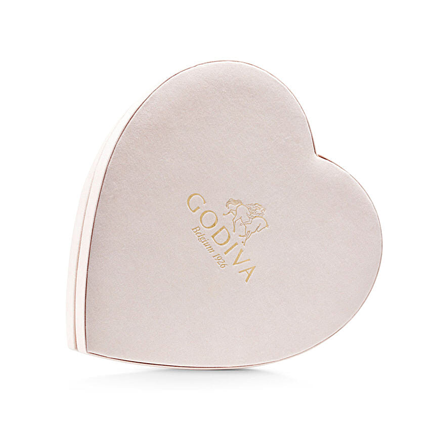 Coeur Gift Box Beige 7 Pcs By Godiva