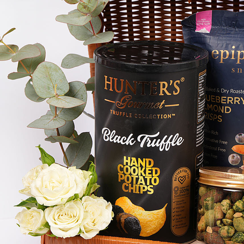 Coffee and Gourmet Treats Hamper