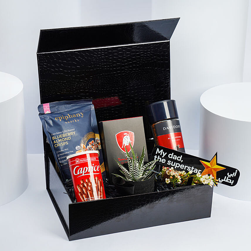 Coffee and Perfume Hamper for Father