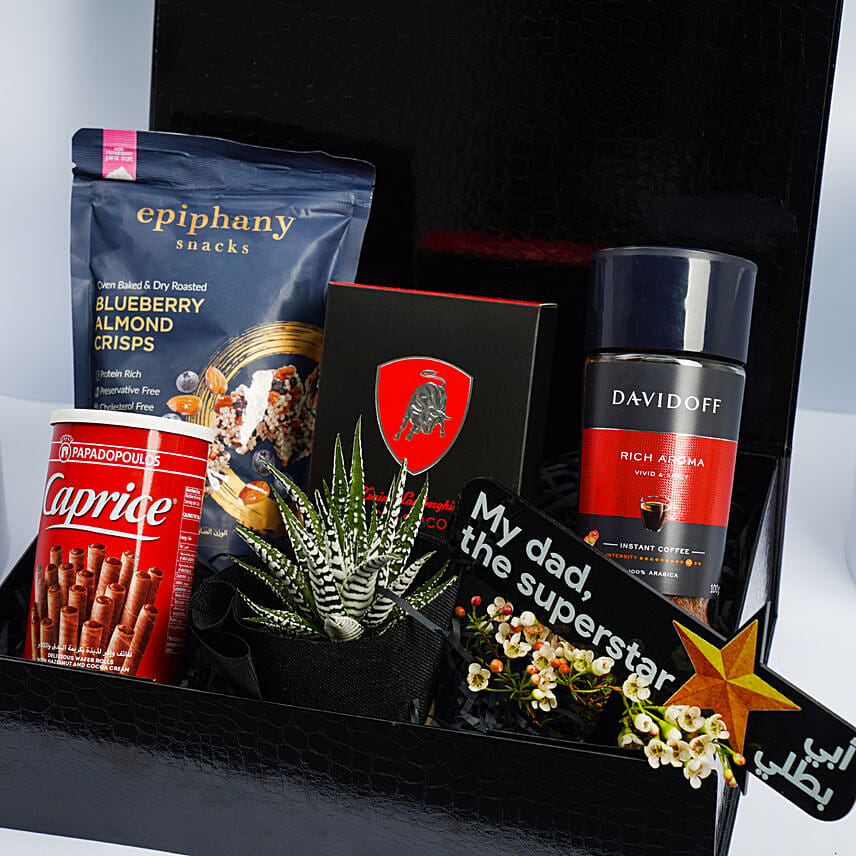 Coffee and Perfume Hamper for Father