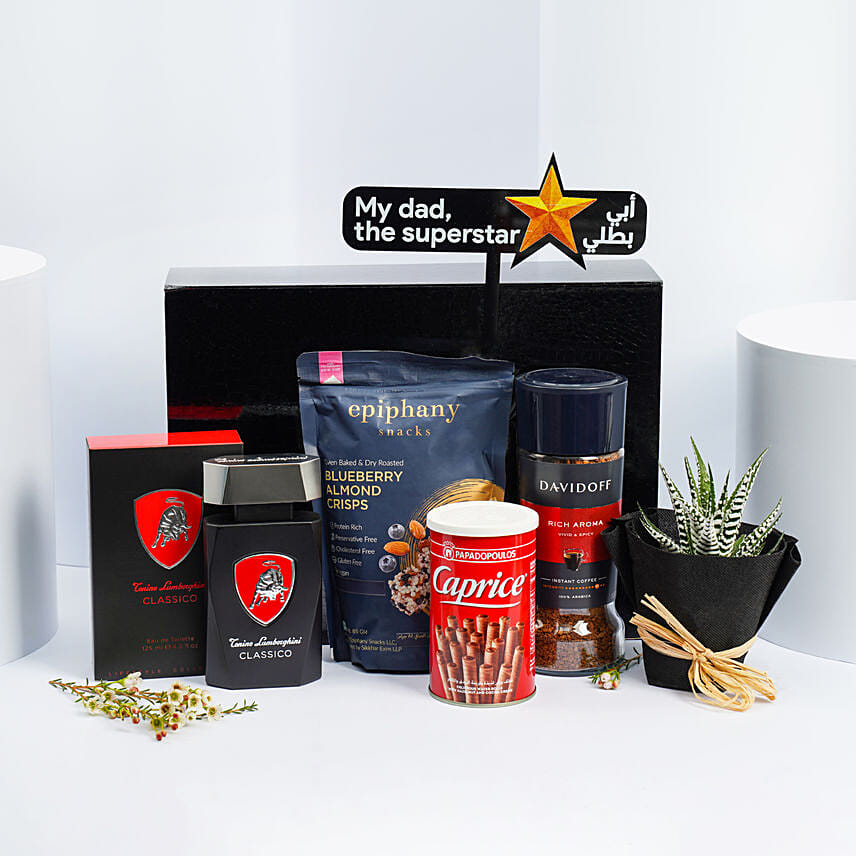 Coffee and Perfume Hamper for Father
