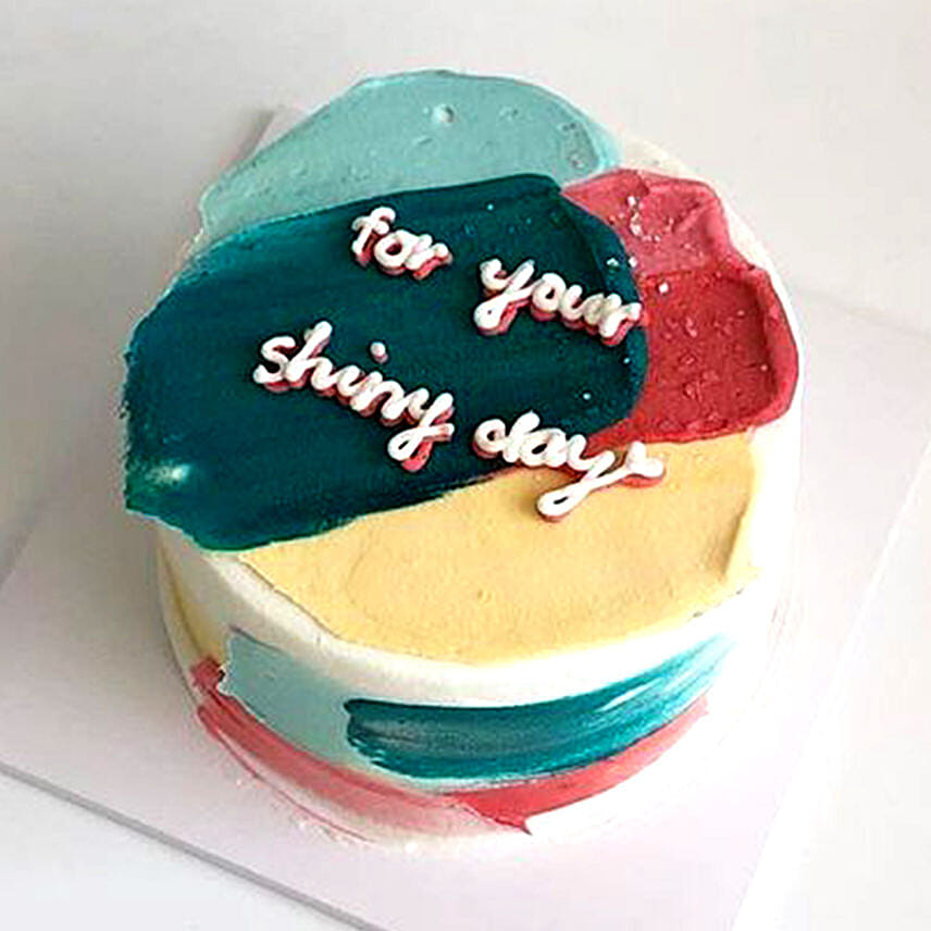 Colourful Wishes Cake