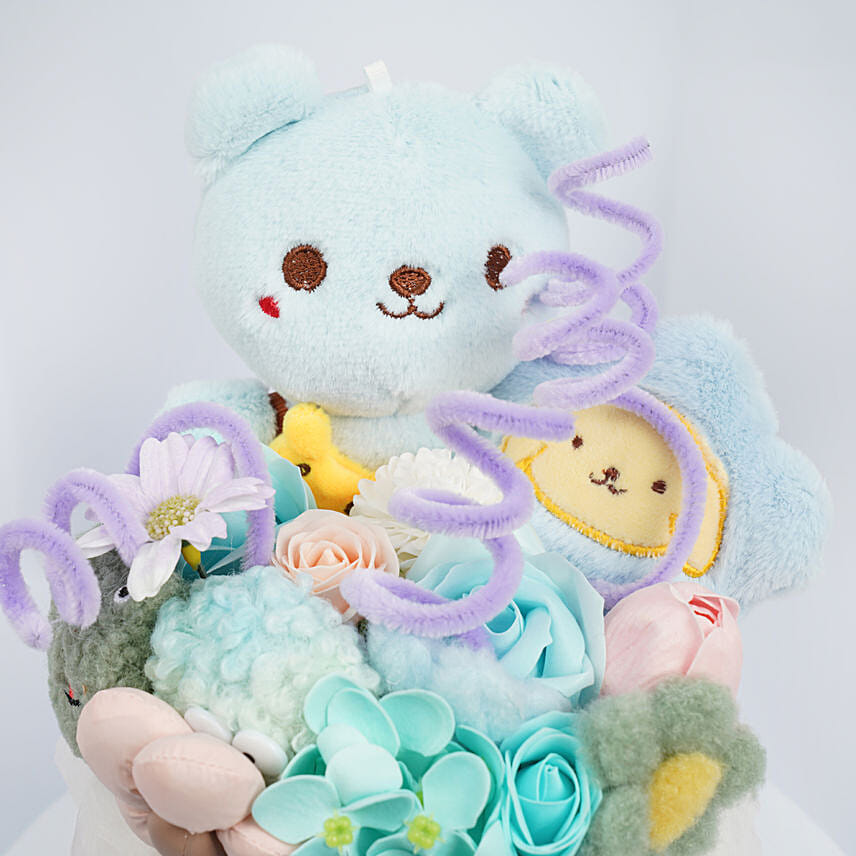 Congrats New Born Boy Cuddles Box