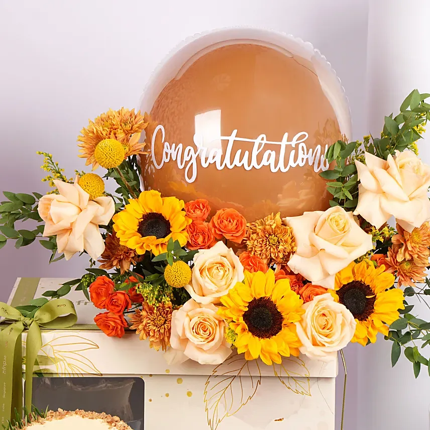 Personalised Congratulations Gift Box