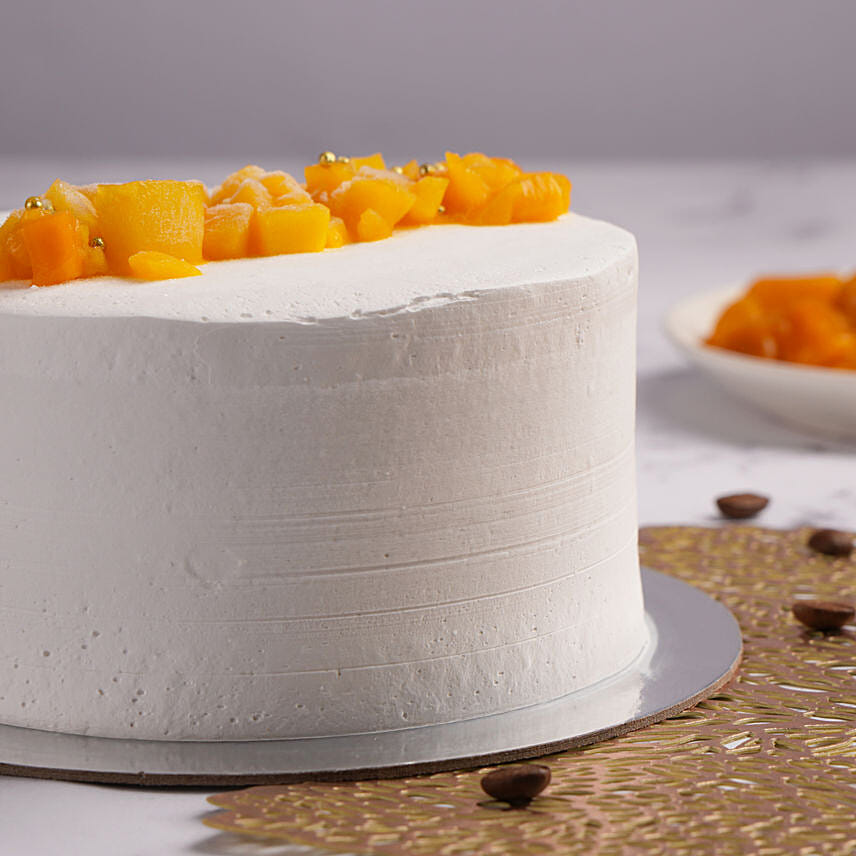 Creamy Mango Cheesecake Ice Cream Delight