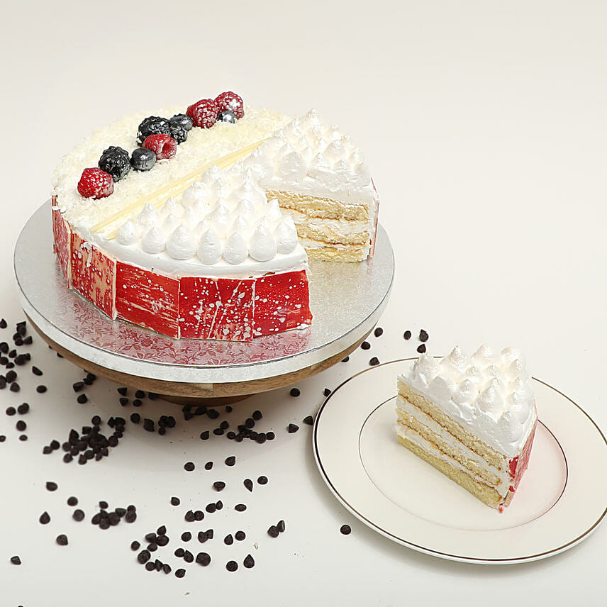 Creamy Vanilla Cake 4 Portion