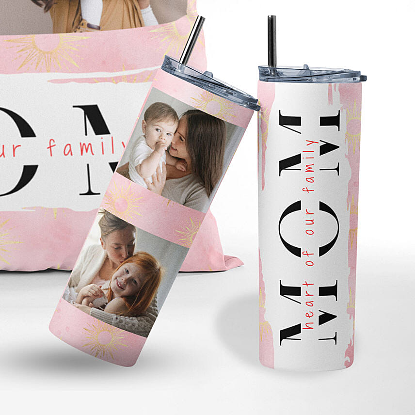Cushion And Mom Design Tumbler