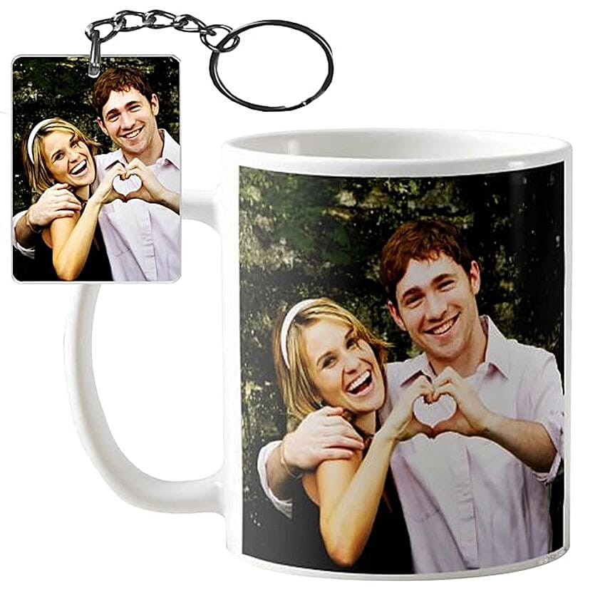 Customizable Mug and Keychain