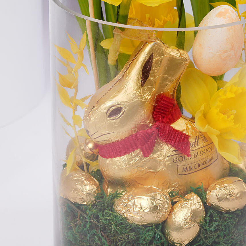 Daffodil and Easter Bunny Chocolate
