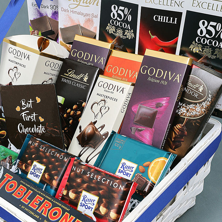Dark Chocolates Love Big Basket