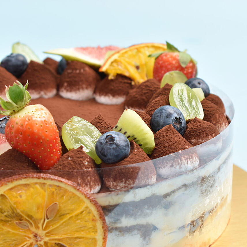 Delectable Tiramisu cake