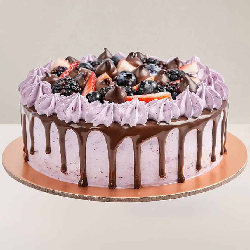 Delicious Chocolate Berry Cake 1 Kg