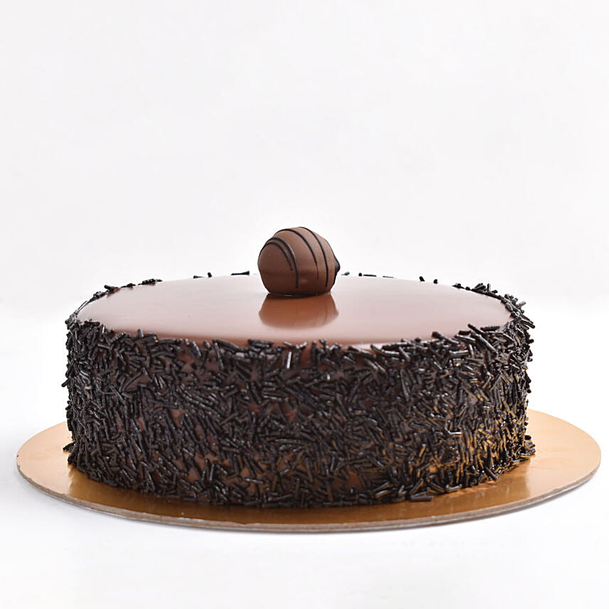 Delightful Anniversary Chocolate Fudge Cake 4 Portion