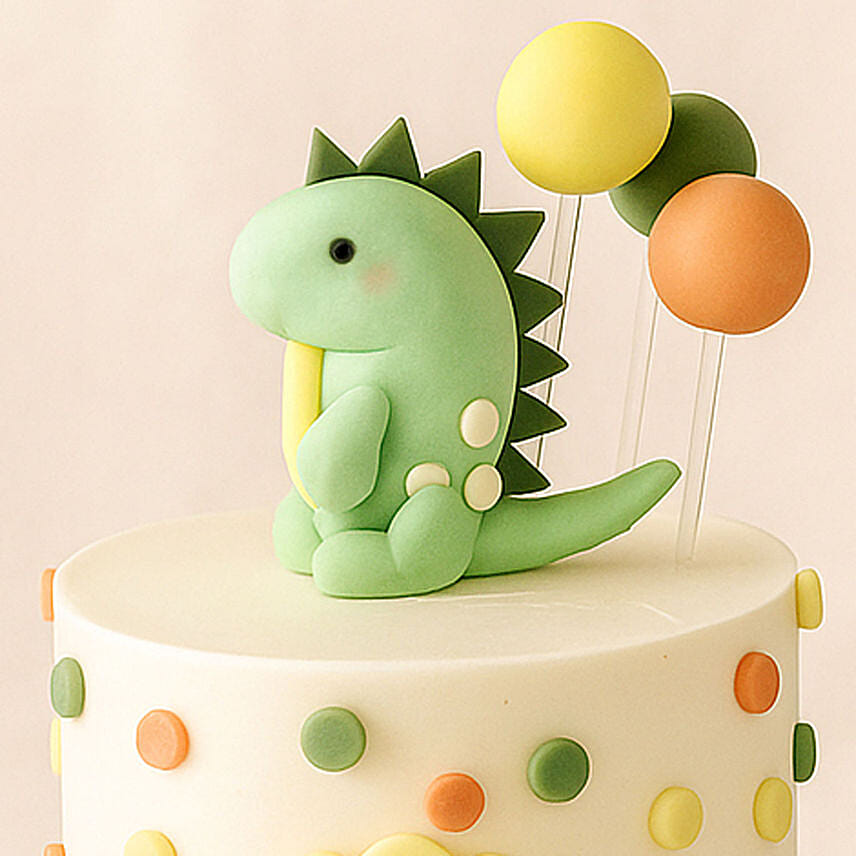 Dinosaur Theme Chocolate Fudge Cake 1.5 KG