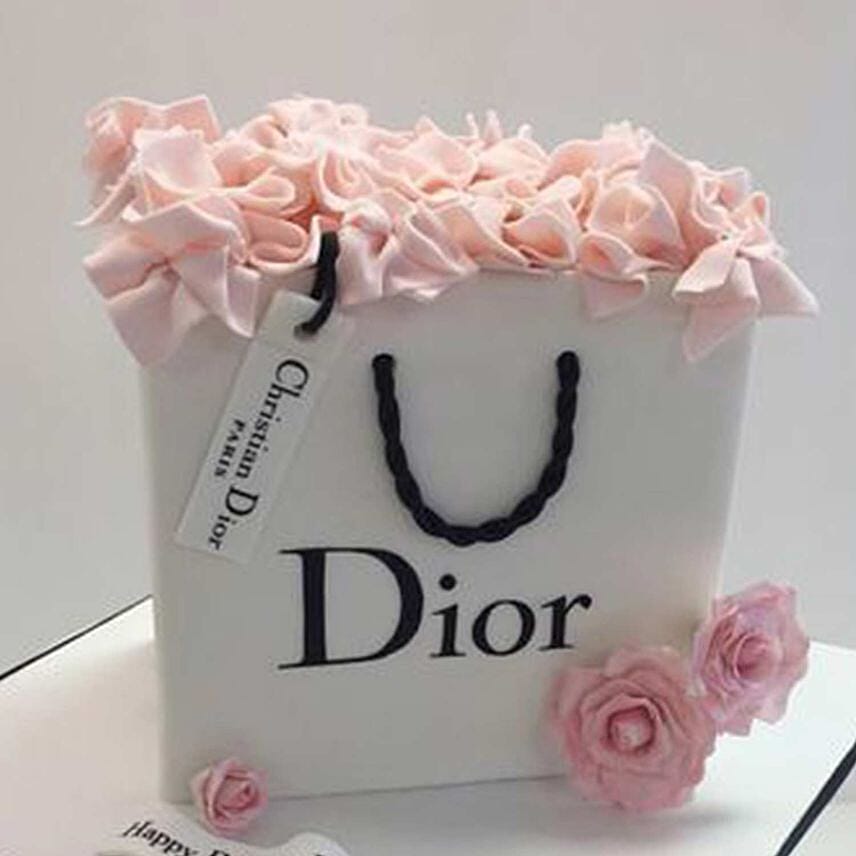 Dior Designer Cake Chocolate