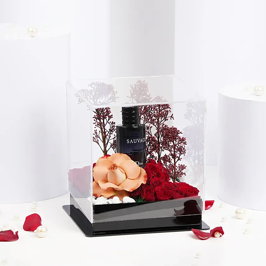 Dior Sauvage Magic with Flowers