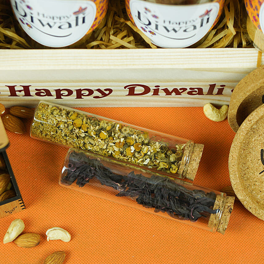 Diwali Tea Cookies n Dry Fruit Hamper