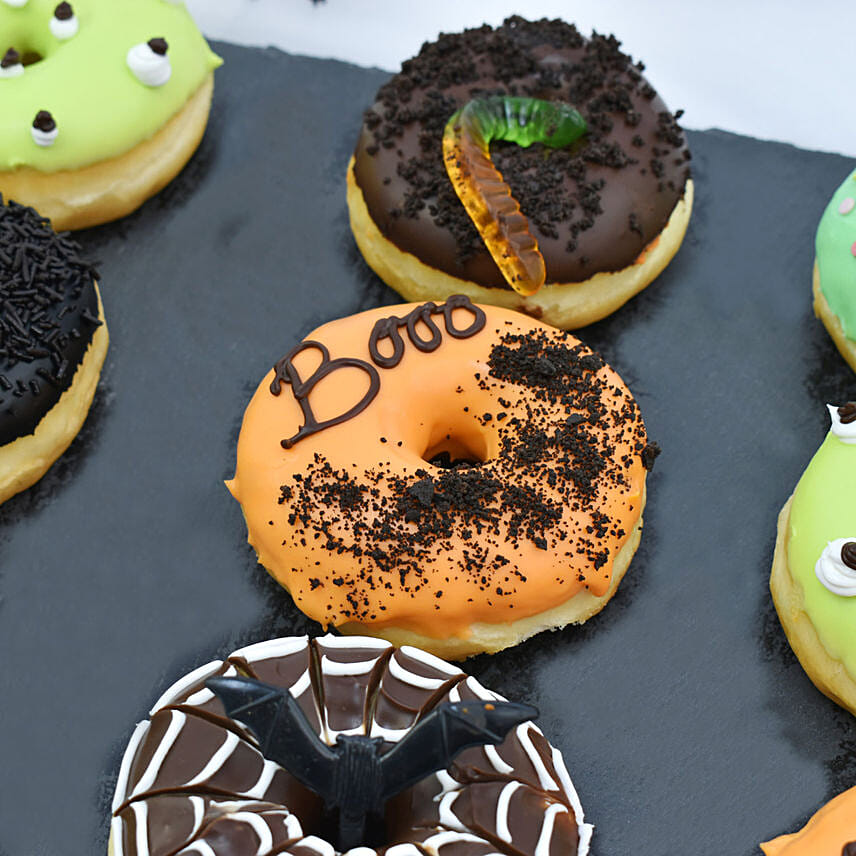 Donuts for Halloween 9pcs