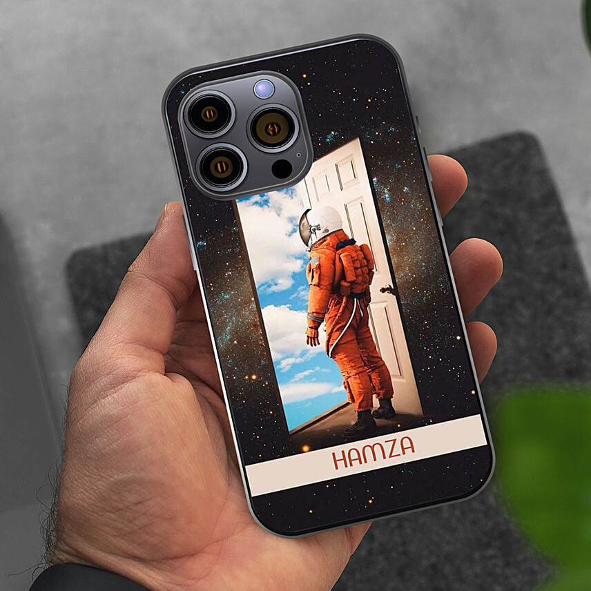 Door To Space Personalised Iphone 14 Case