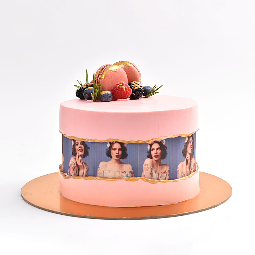 Dream Photo Cake For Her Vanilla