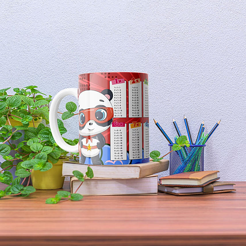Drink And Learn Multiplication Table Mug