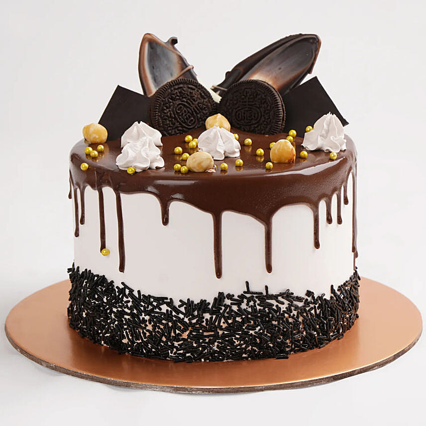 Dripping Vanilla Cake- 1 Kg