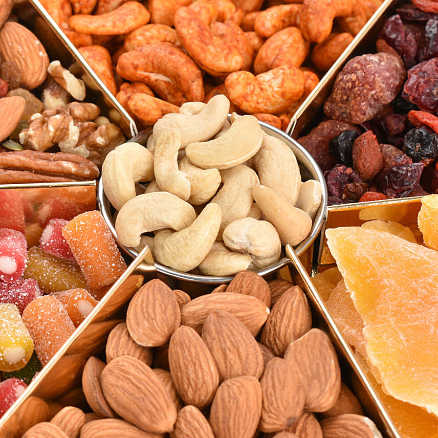 Dry Fruit In Round Box