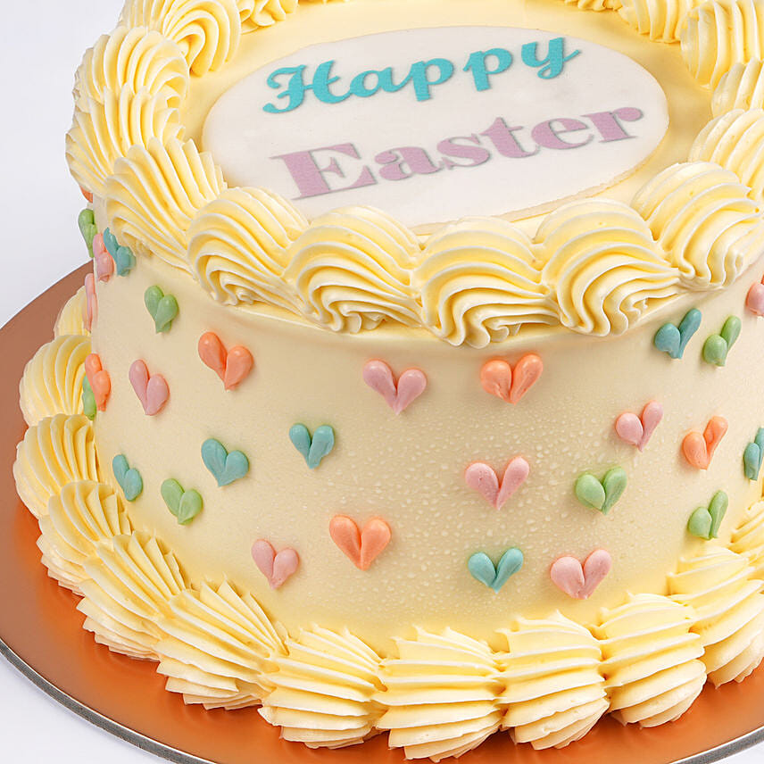 Easter Bliss Red Velvet Cake
