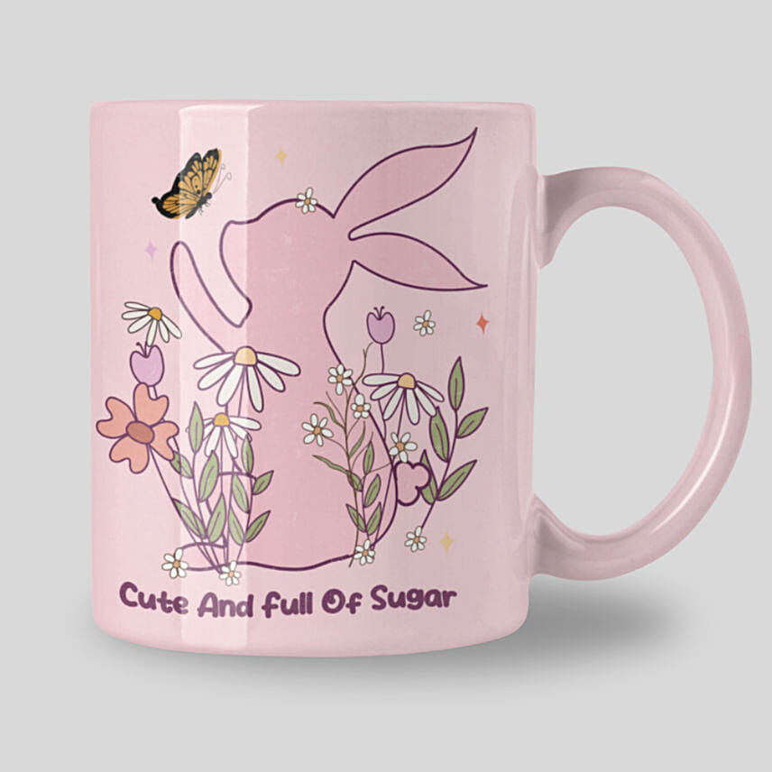 Easter Bunny Pink Mug