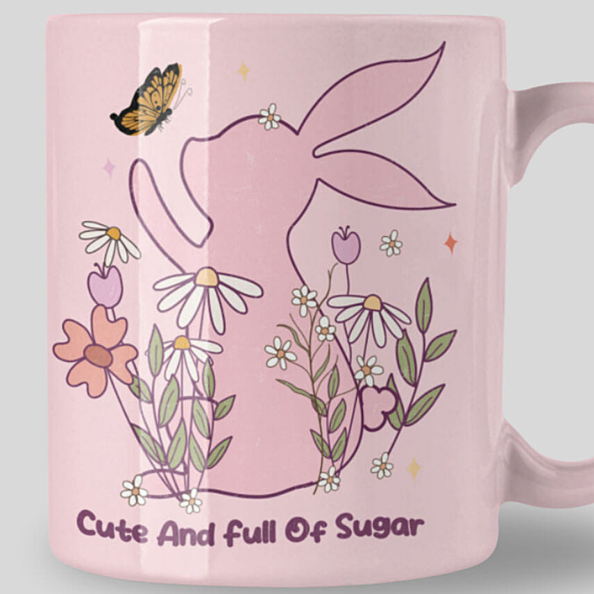 Easter Bunny Pink Mug