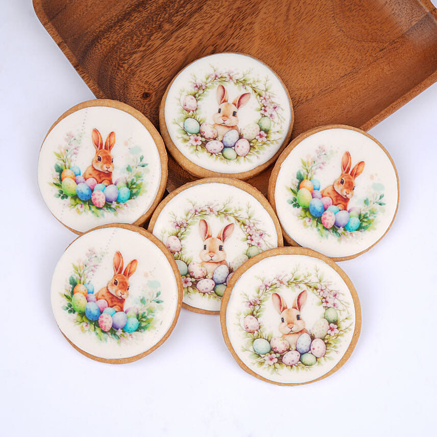Easter Bunny Printed Cookies