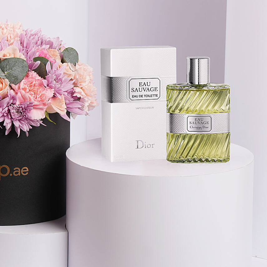 EAU Sauvage EDT For Him with Flowers