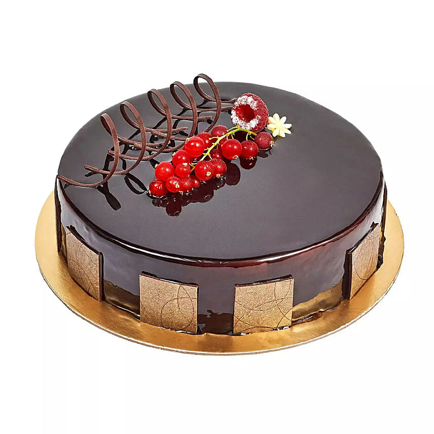 Eggless Chocolate Truffle Birthday Cake 16 Portion
