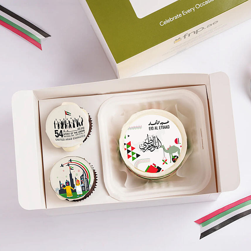Eid Al Etihad Celebration Vanilla Bento Box