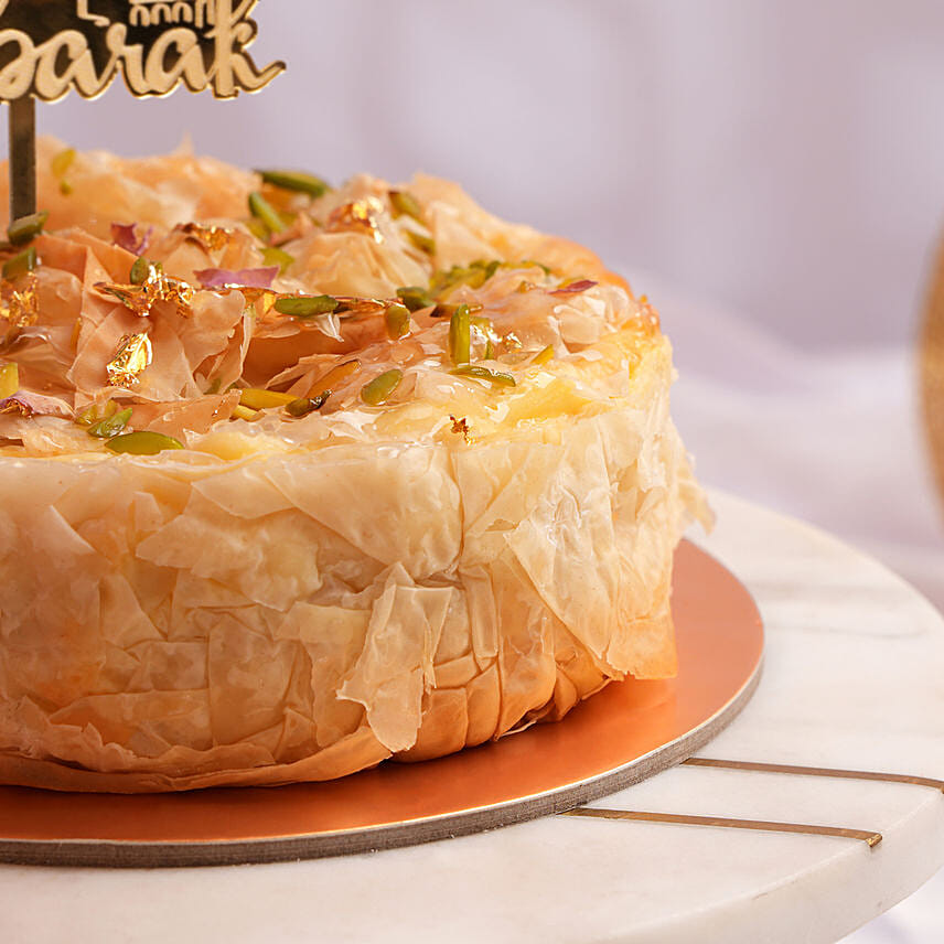 Eid Baklava Baked Cheese Cake 500 Gm