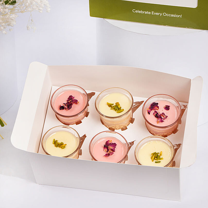 Eid Embrace Flowers with Vanilla Panacotta