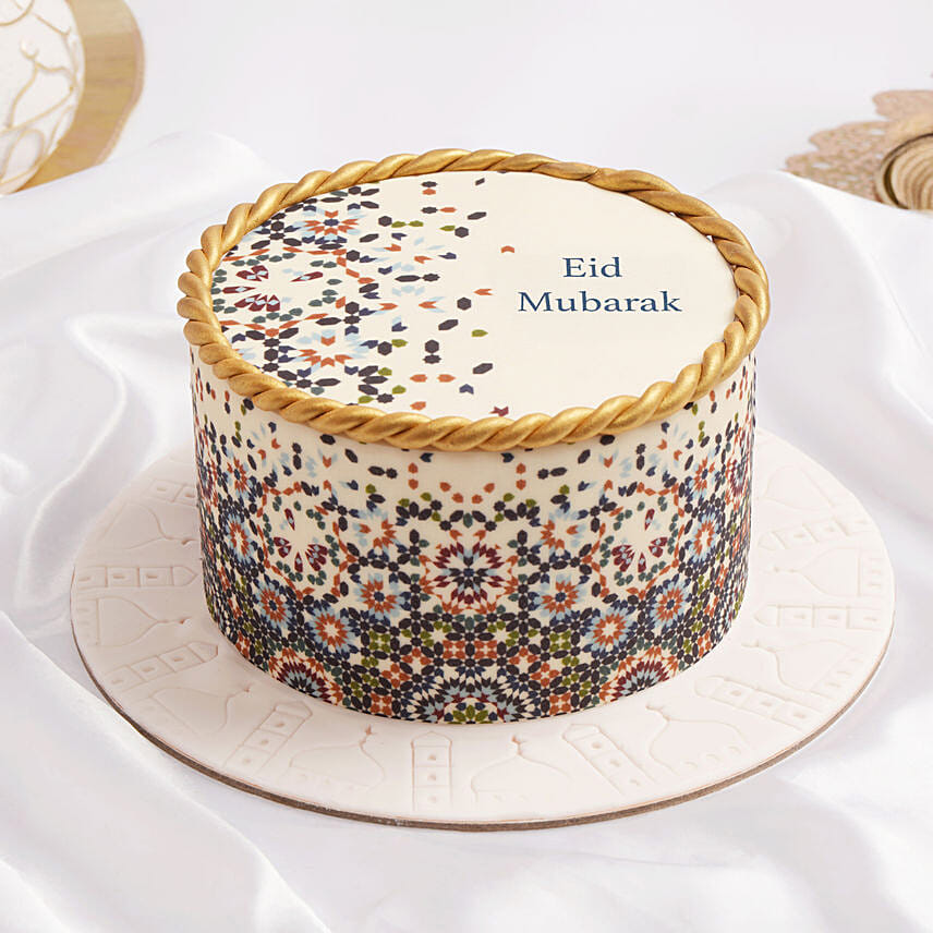 Eid Mosaic Delight Cake