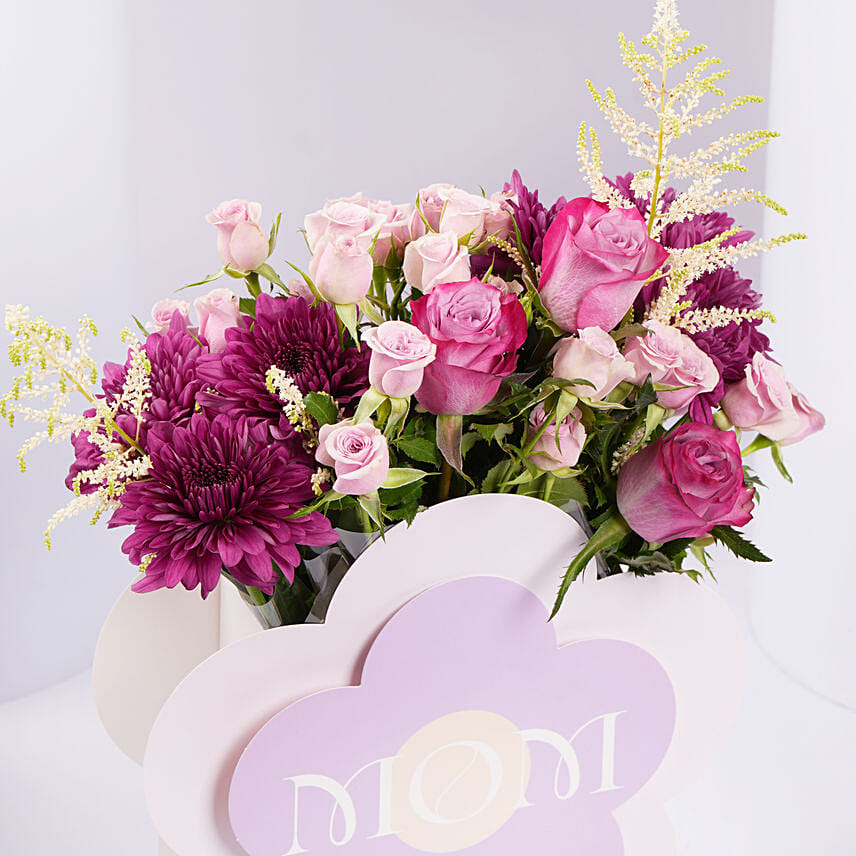 Elegant Mothers Day Floral Box
