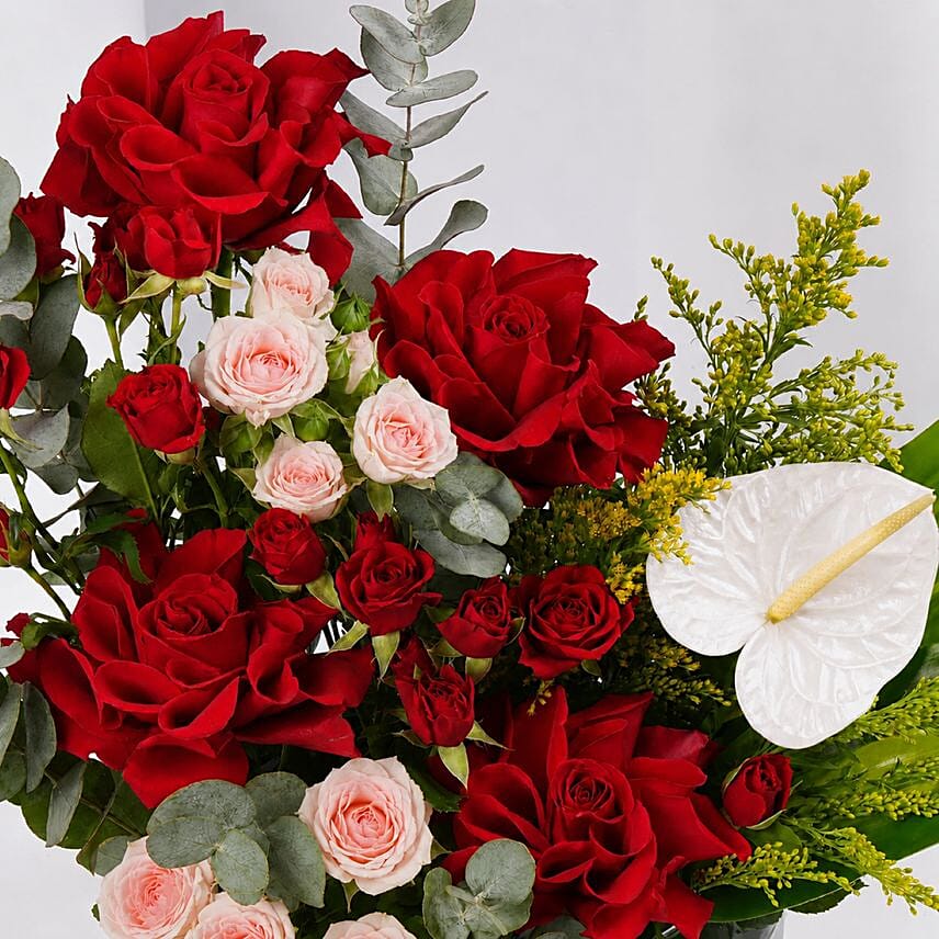 Elegant Rose Vase Bowl