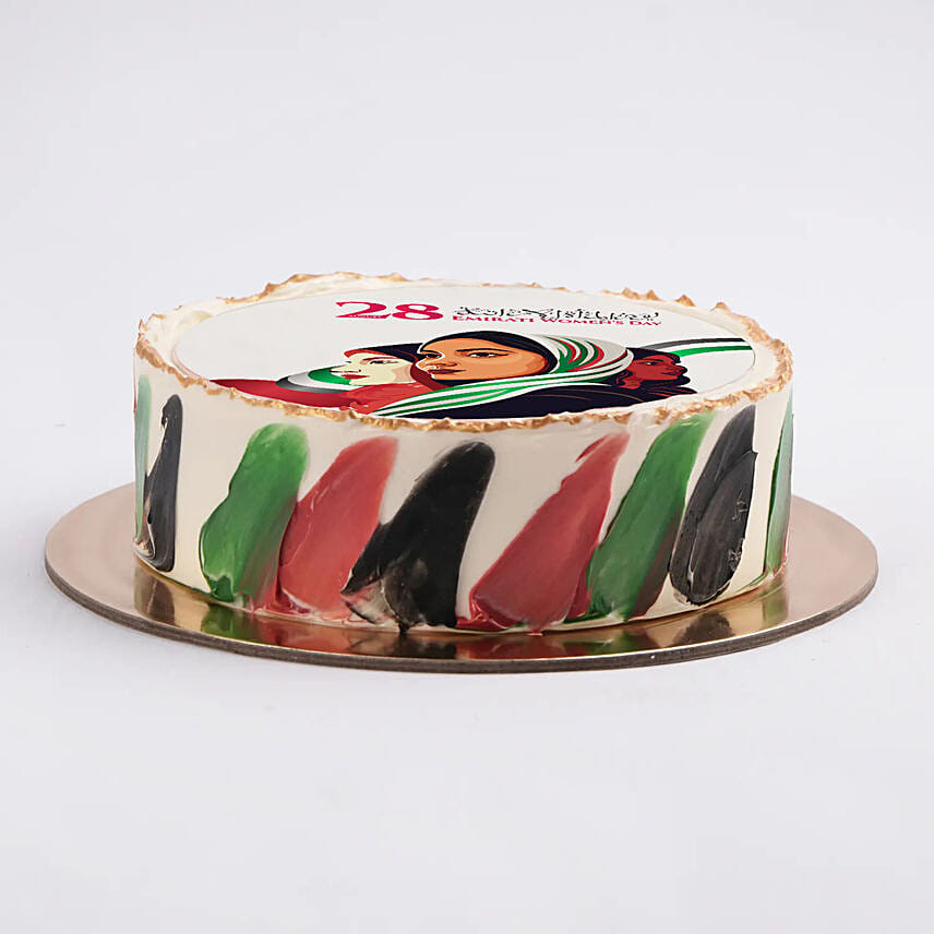 Emirati Womens Day Cake 8 Portion