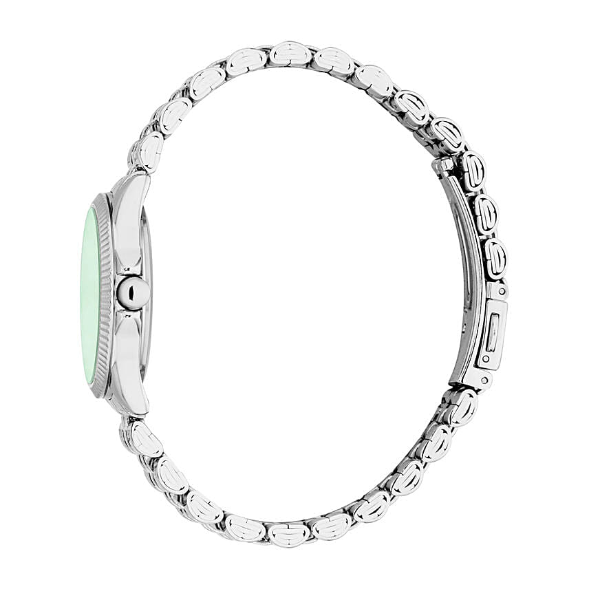 ESPRIT Green Dial Watch with Luxury Floral Arrangement