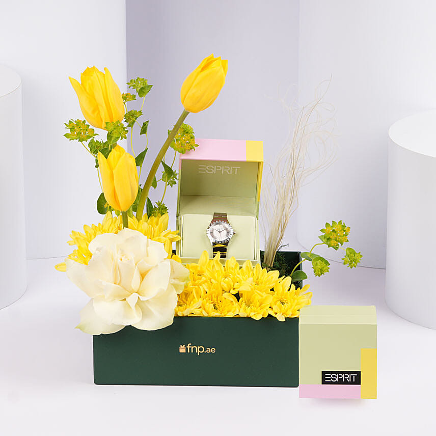 ESPRIT Watch Floral gift Box for Her