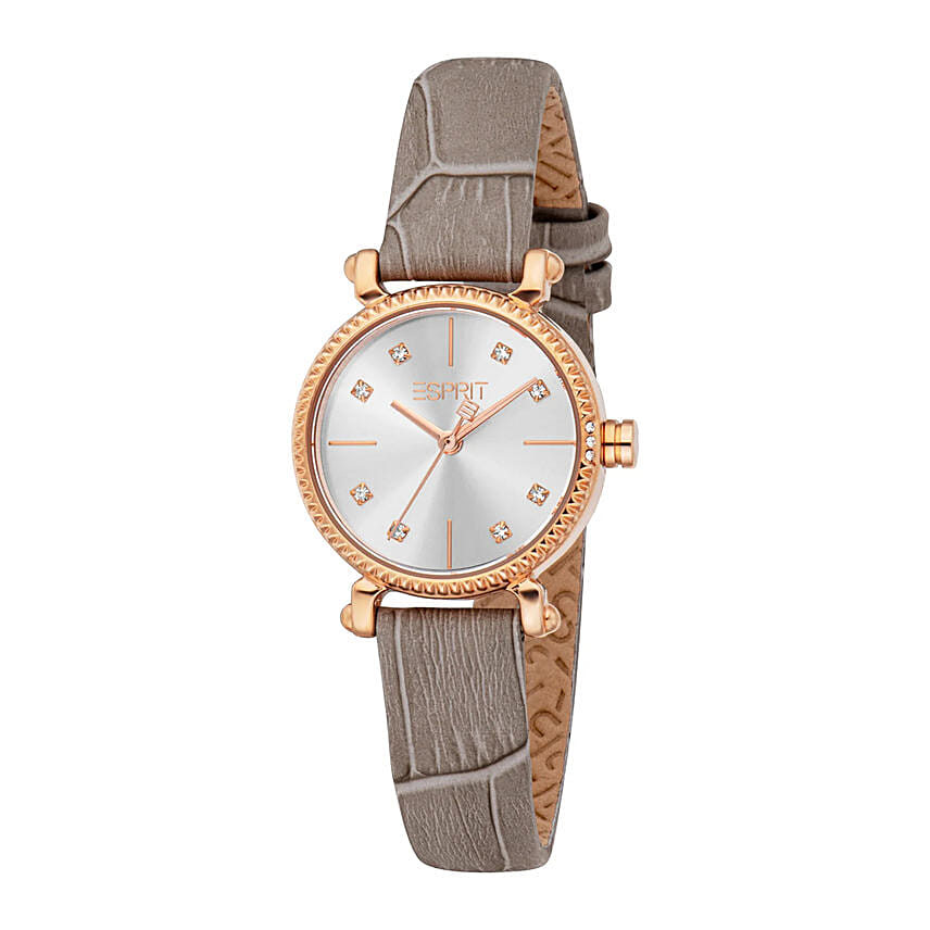 ESPRIT Womens Watch with Premium Floral Arrangement