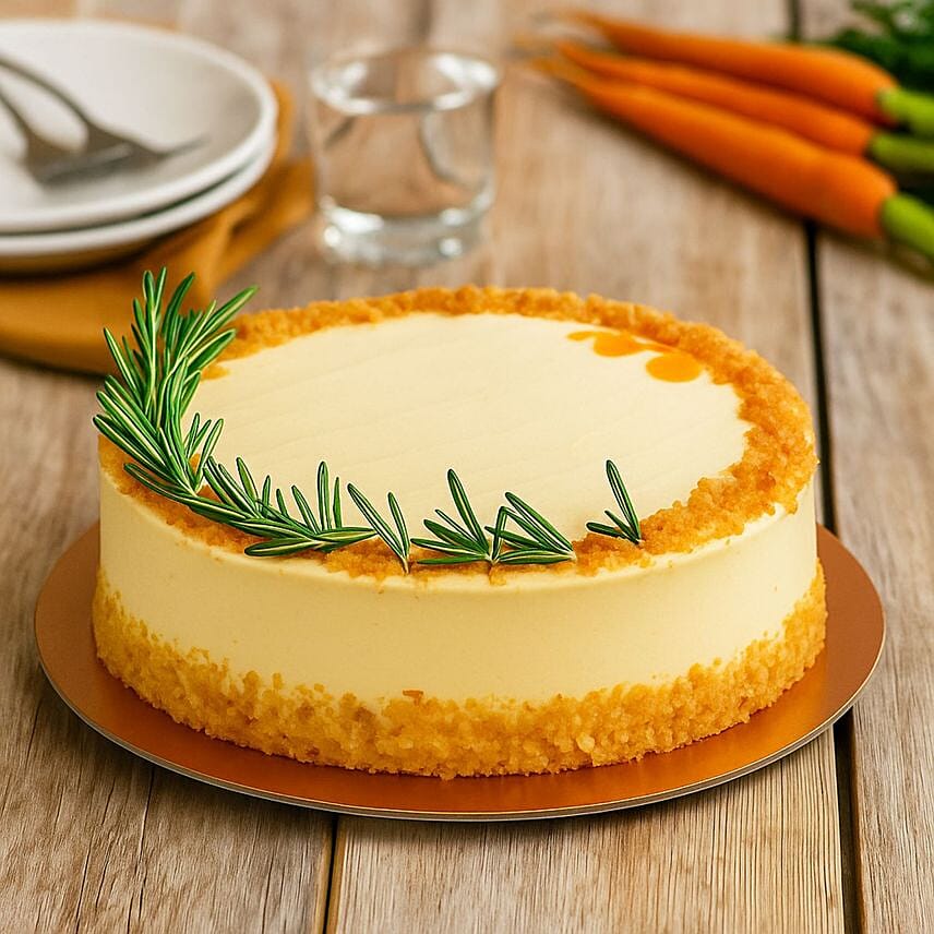 Golden Carrot Gateau