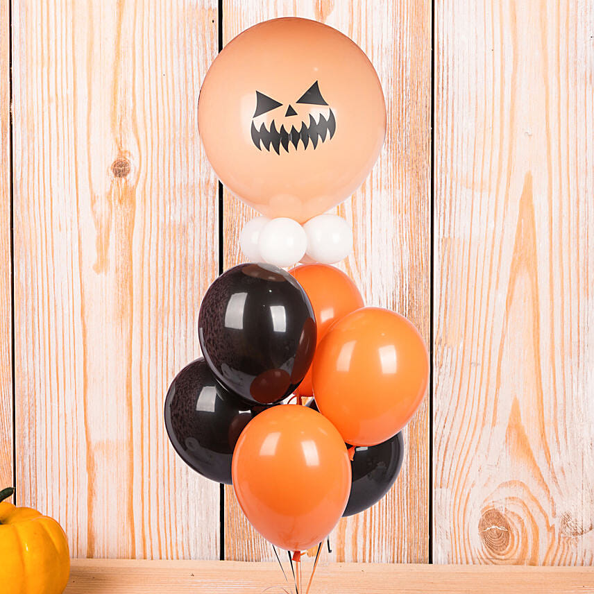 Evil Face Halloween Bunch