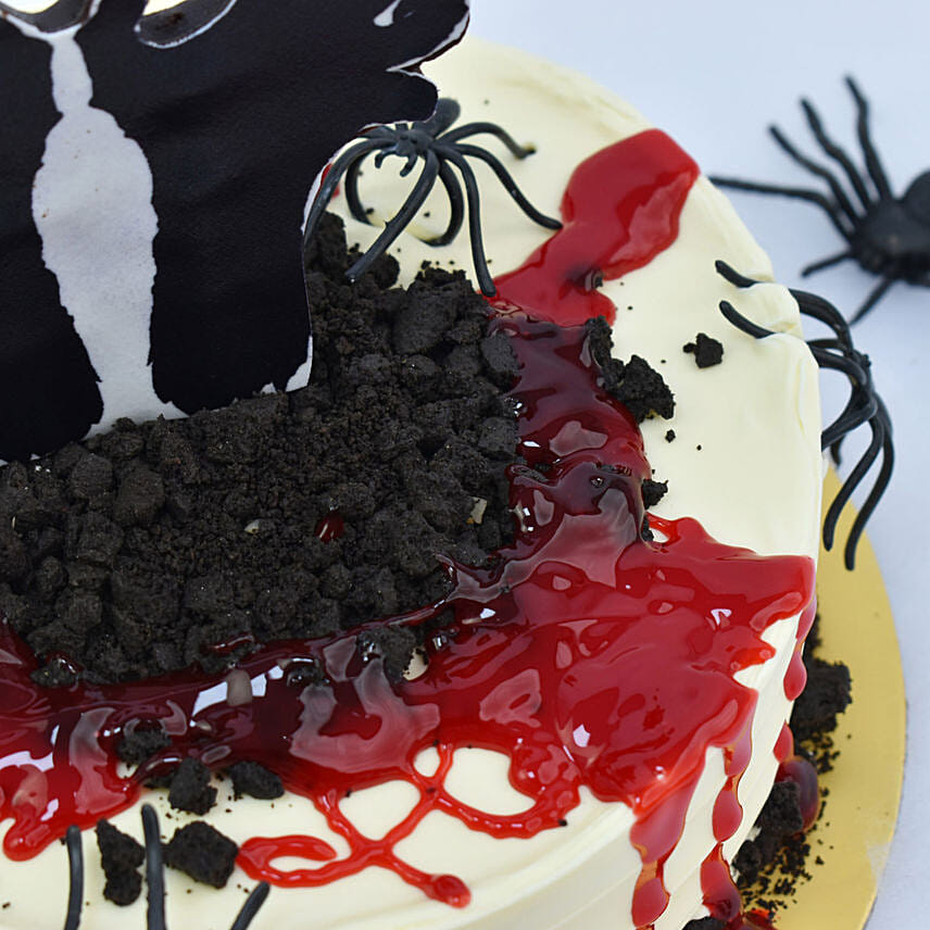 Evil Halloween Cake