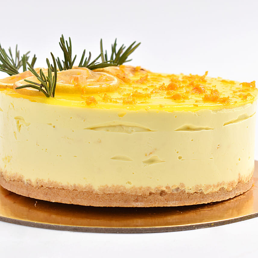 Exotic Lemon Cheese Cake