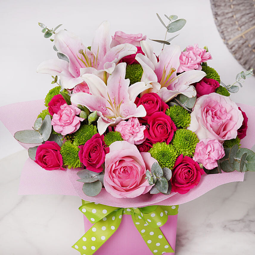 Exotic pink petal