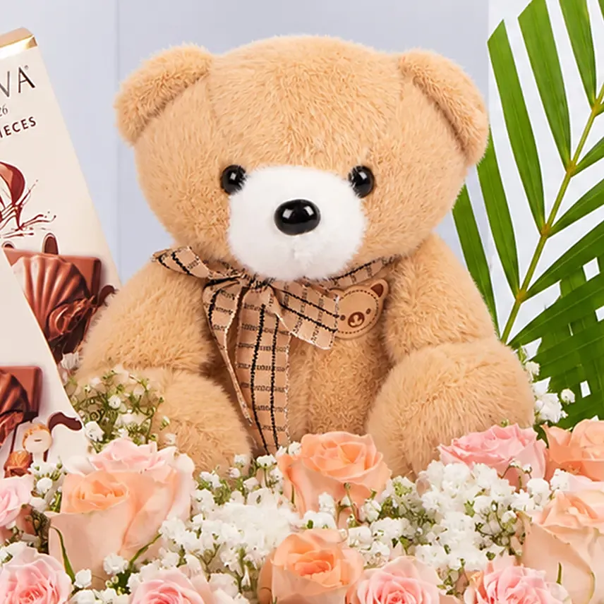 Exquisite Surprise Arrangement with Godiva Chocolates