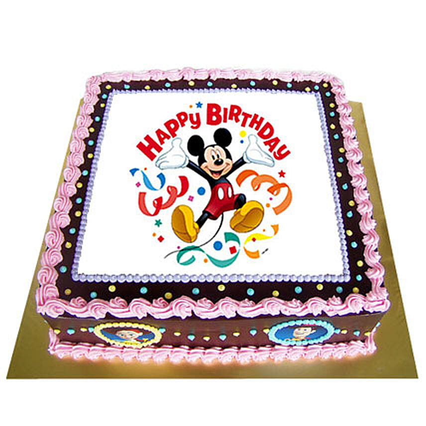 Fancy Photo Cake Eggless 2 Kg Black Forest Cake